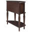 1 console traditionnelle 2 portes Demilune