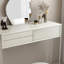 Coiffeuse avec miroir, 3 tiroirs