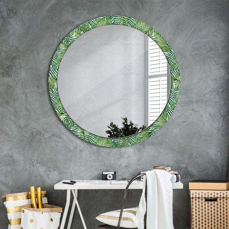 Huldar Glass Flat Wall Mirror