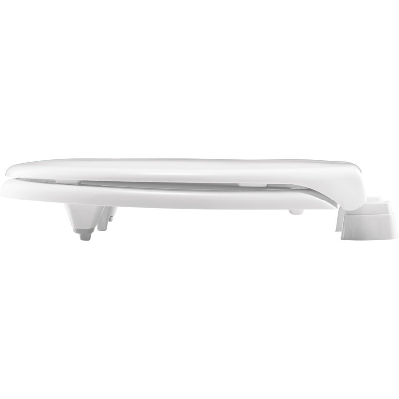 Siège de toilette rond en plastique