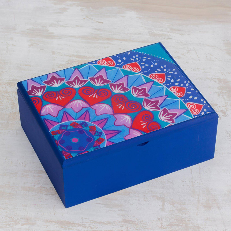 Bungalow Rose Wood Tea Box