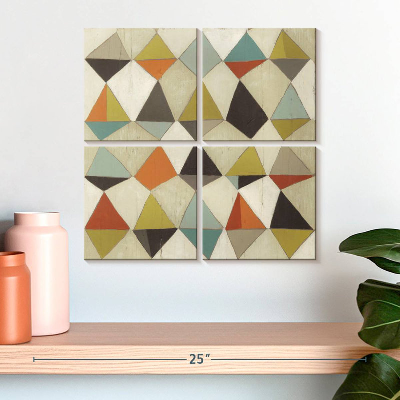 Motif ondulé Avery III, H 18 po x l 18 po