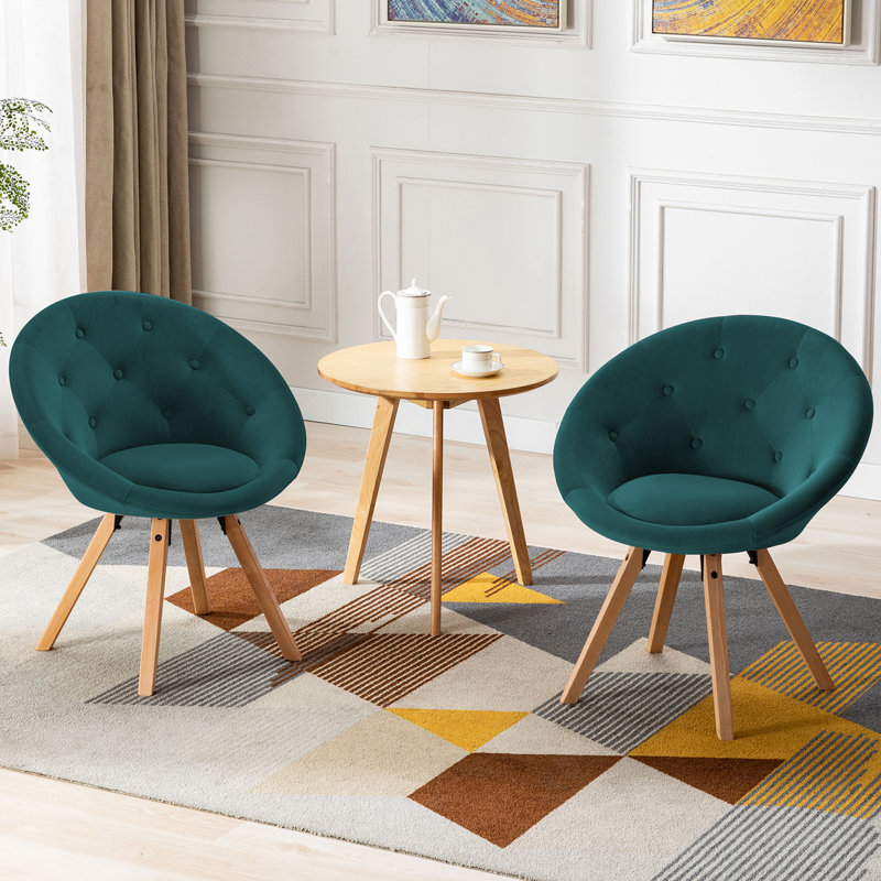Fauteuil Papasan de 28,25 po Angellique, Atrovirens