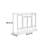 Modern minimalist multi-level storage shoe cabinet