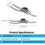 Curved Design LED Ceiling Lamp Fixture, 18W 1800 LM Neutral White Light-568096123-568096120