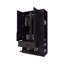 Sehili Wardrobe, 3 Doors, 1 Drawer, Side Shelves, Hanging Rods, Contemporary Design, Wenge