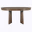Ensemble de table de salle à manger 5 pièces pour 5 personnes, ensemble de table de salle à manger extensible rétro avec 4 chaises rembourrées-1848539528