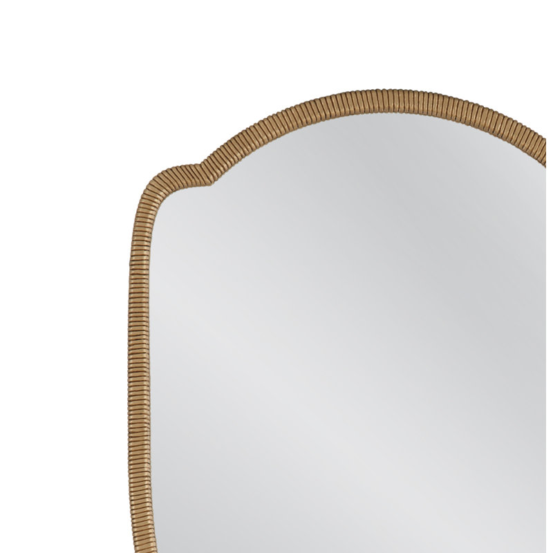 Miroir mural en bois manufacturé Miles