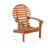Spitzer Solid Wood Folding Adirondack Chair-1927759250