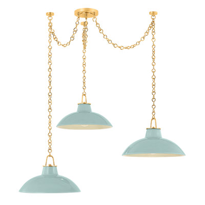 Pottersville 3 - Light Ceramic Chandelier