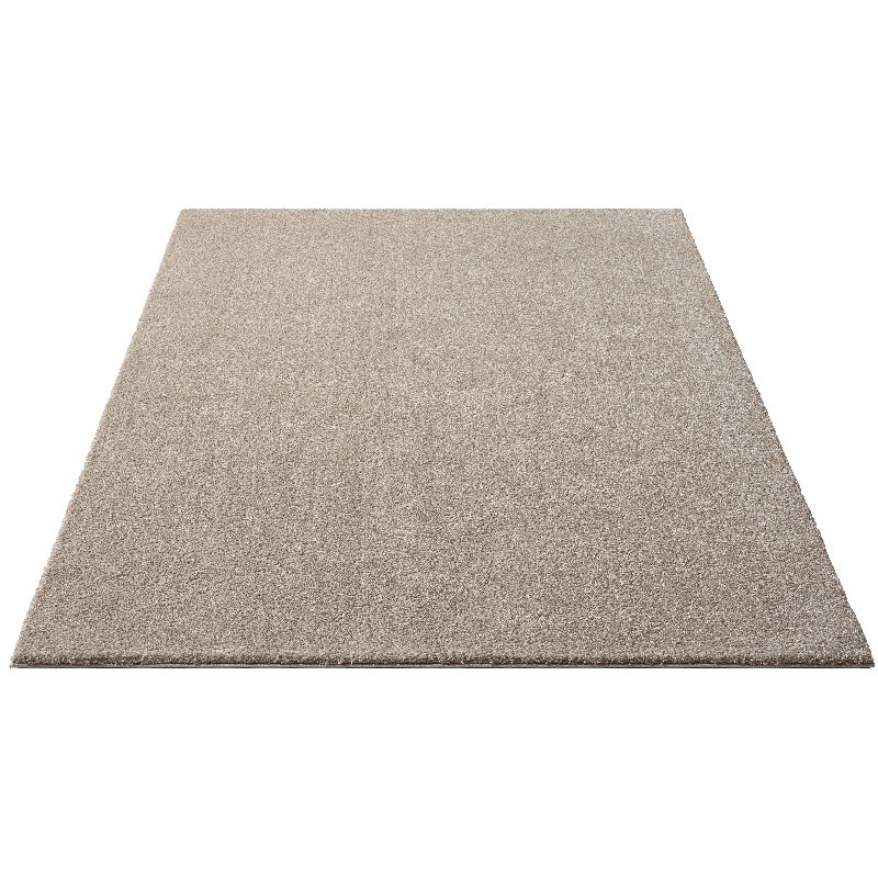 Pallvi Solid Colour Machine -made Area Rug, Beige, Round 160cm