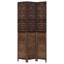 Aavni 110cm W x 220cm H 3 - Panel Solid Wood Folding Room Divider