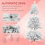 Arbre de Noël artificiel facile à assembler, conception en métal vert pour maison moderne