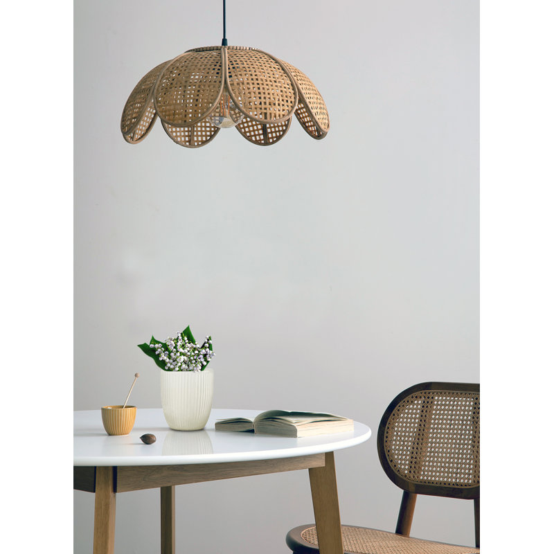 Vase de table en verre frosted Talisha