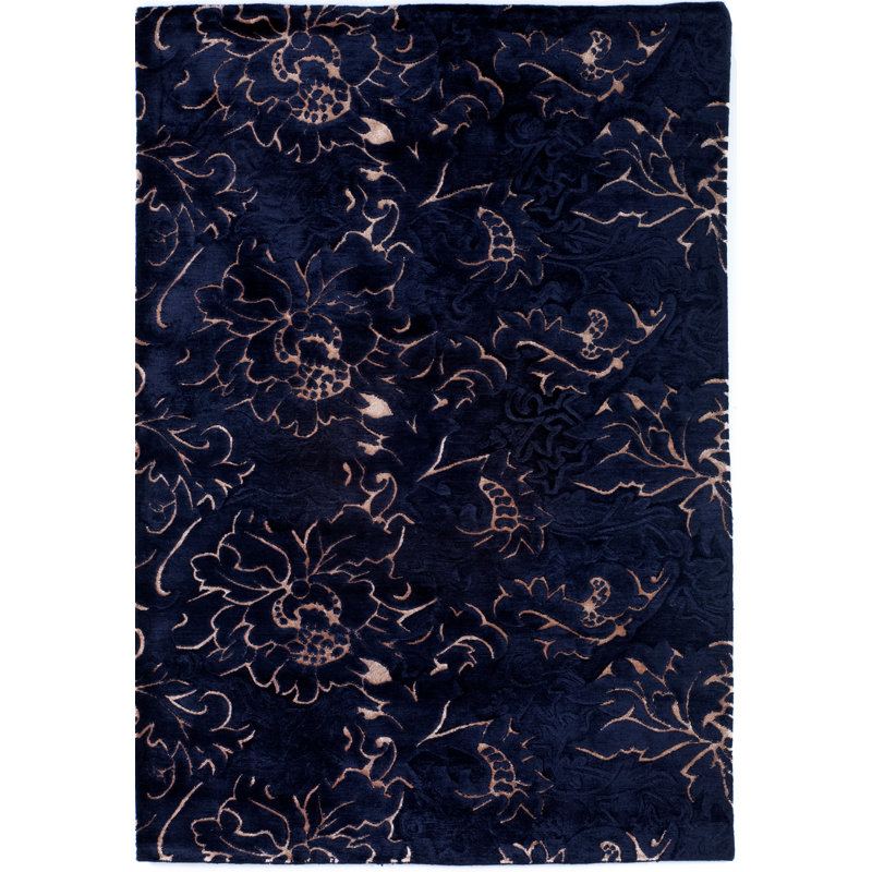 Barcelona Rectangle 140 cm x 200 cm Floral Hand Woven Area Rug