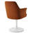 Lippa Performance Velvet Swivel Dining Armchair-105239672-105239675
