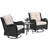 Motofumi 2 - Person Patio Conversation Set with Cushions-1331324904-1331324907