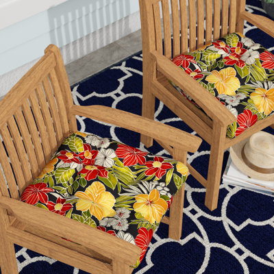 Shipton Outdoor 20'' Dining Chair Seat Cushion