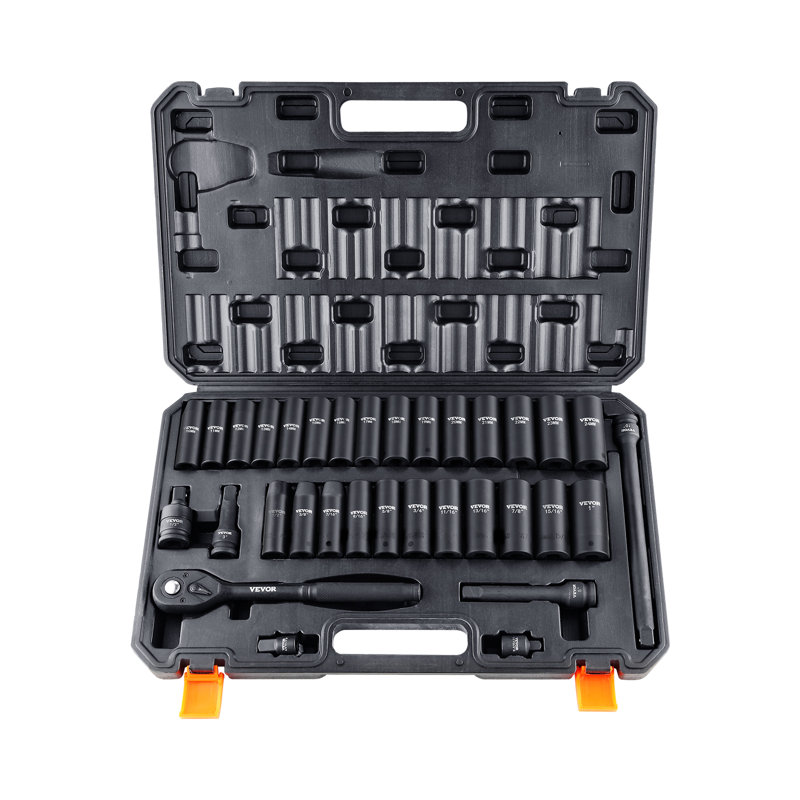 13.2" Drive Bit Ratchet Tool Kit Case