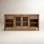 Quinn solid wood TV stand with storage