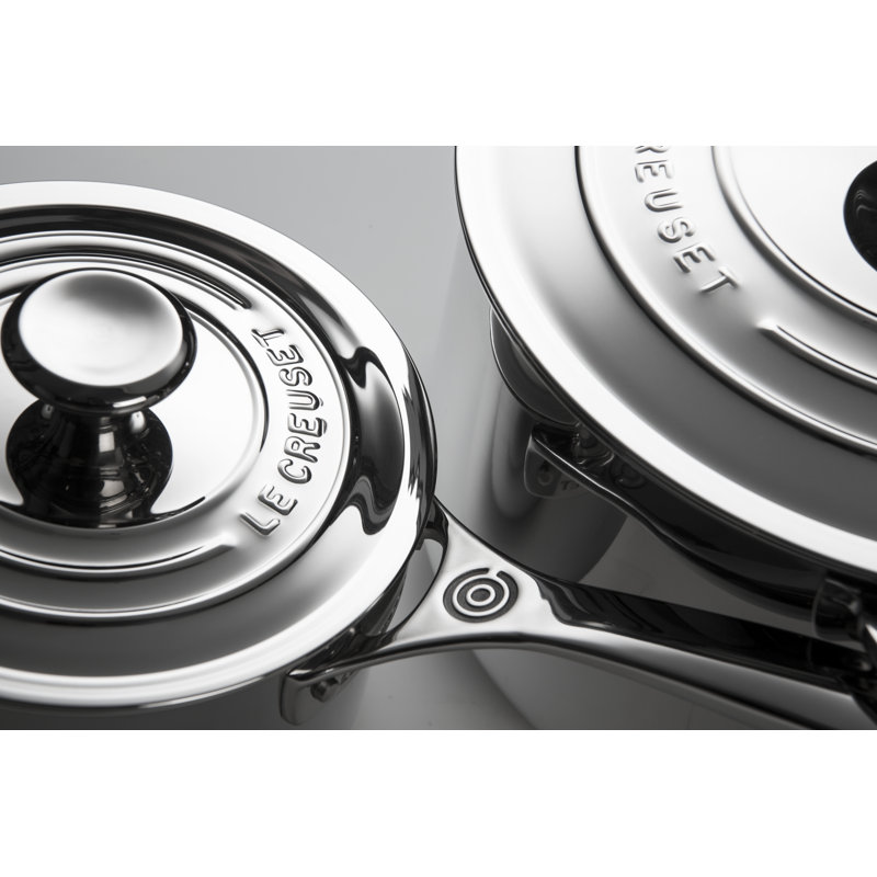 3 Quart Stainless Steel Saucepan with Lid