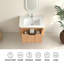 Armoire de salle de bain flottante Mid-Century