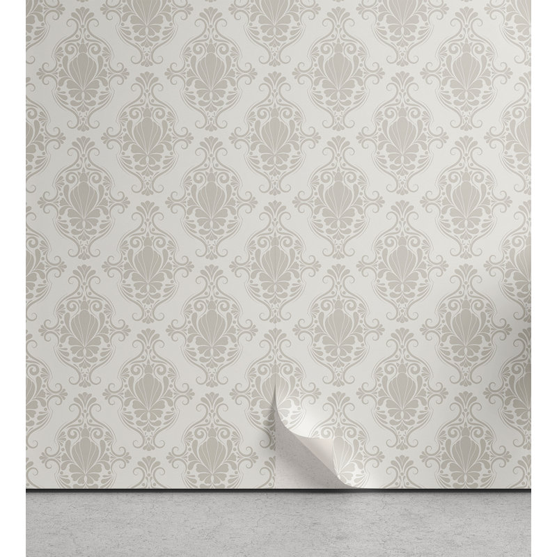 Rouleau de papier peint adhésif texturé Icee, L 13 po x L 100 po