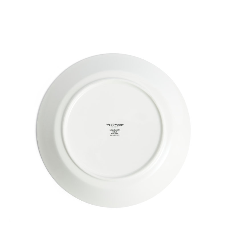 Wedgwood Renaissance Deep Plate 8.6in, Blue/Gold