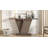 Modern V-Base Design Console Table-1486833236