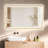 Apollo Anti-Fog Dimmable Bathroom/Vanity LED Lighted Wall Mirror in Aluminum-100094151-100094149