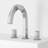 Hart Widespread 3-Hole Bathroom Faucet, 2-Handle High Arc With Hexagon Knob Handles In Chrome-62421226