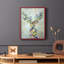 Fantastic Florals Deer, Portrait, reproduction encadrée - bois massif-2012393644-2012393646