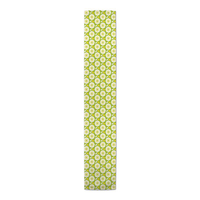 Geometric Cotton Blend Table Runner