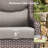Amaris 6-Piece Outdoor Wicker Patio Square Metal Fire Pit Table Conversation Set With Swivel Gliders And Ottomans-1808669431-1808668937-1808668939
