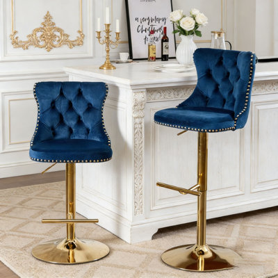 Modern Upholstered Bar Stools