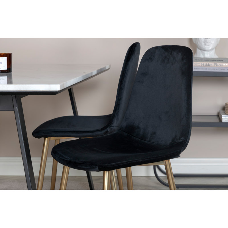 Tinsley 4 - Person Dining Set, Black