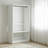 32" White Wood Walk-In Closet With One Rod