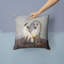  Coussin décoratif 14 "Siamese Reflection par Daphne Baxter-1020585974