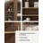 Modern Arch Wall-Mounted Storage Cabinet – Adjustable Shelf, Copper Handle, 22Lbs Load Capacity Per Shelf-202999682