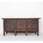 Late 19th Century Hand-Painted Botanical Mural Buffet