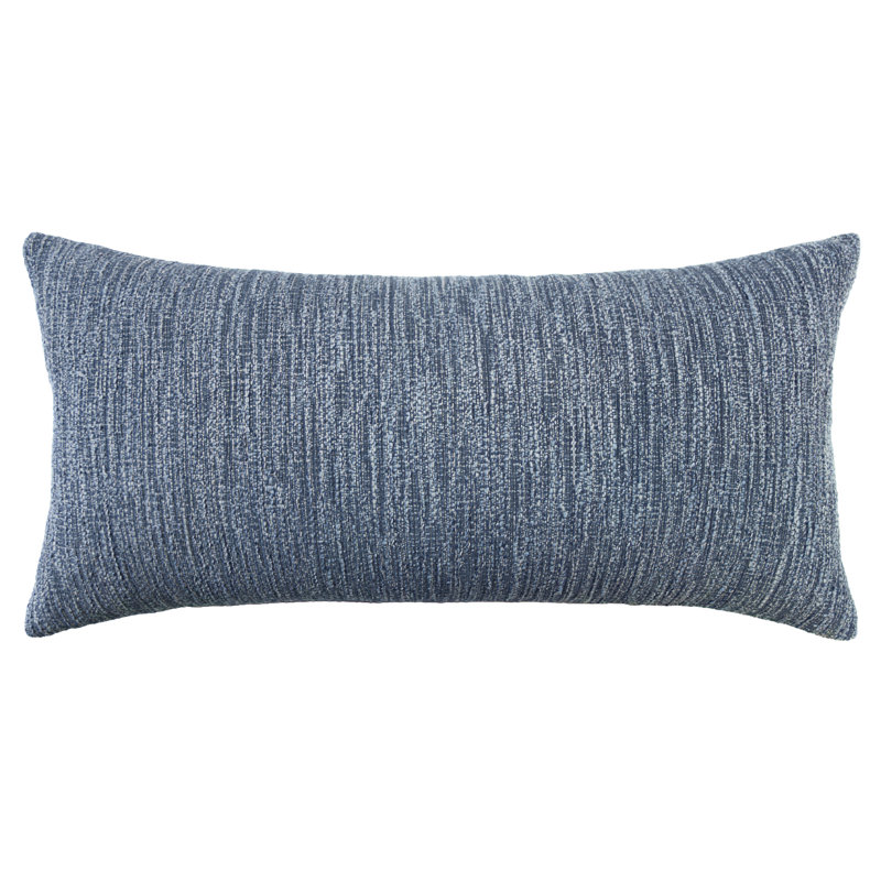 Molto Outdoor Reversible Throw Pillow, Navy