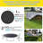 SUMIJ Round Backyard Trampoline with Safety Enclosure