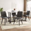 Danera Metal Base Dining Table