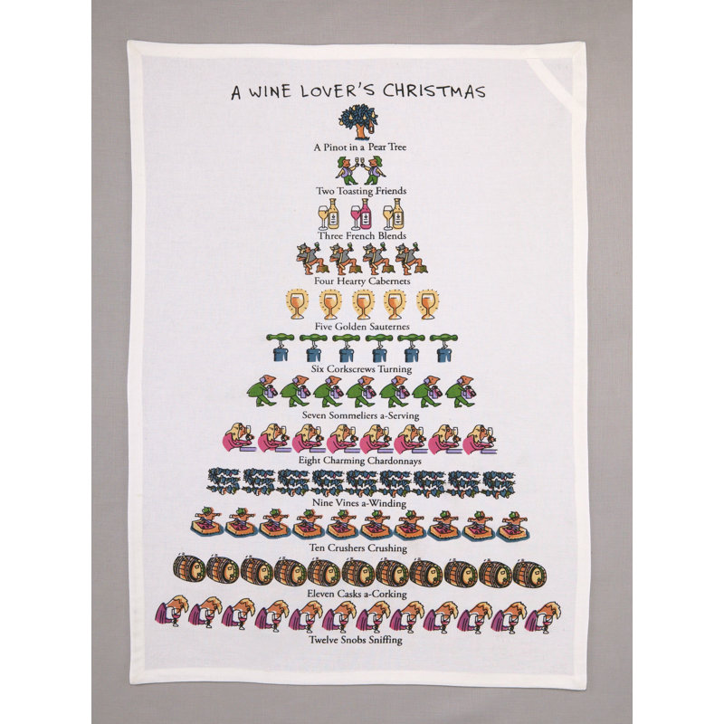 Serviette de cuisine A Wine Lover's
