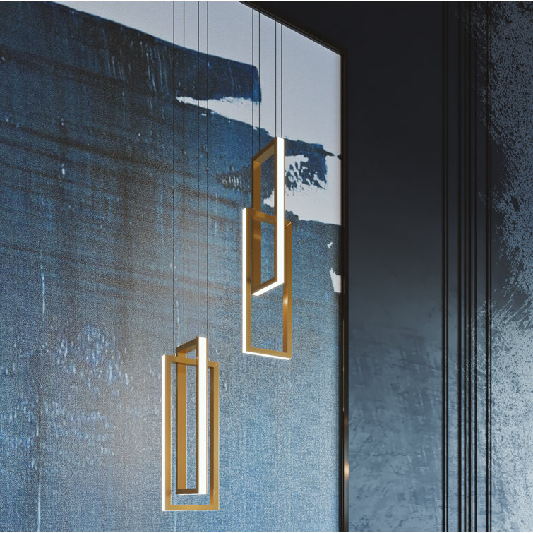 Aionna 1 - Light LED Unique/Statement Pendant