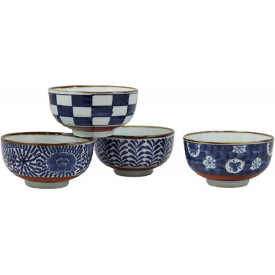 Gini Shades Of Blue Artistic Pasta bowl
