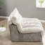 Canapé d'angle Compression Cloud, chenille beige, canapé compact et moderne pour appartement-1919657183
