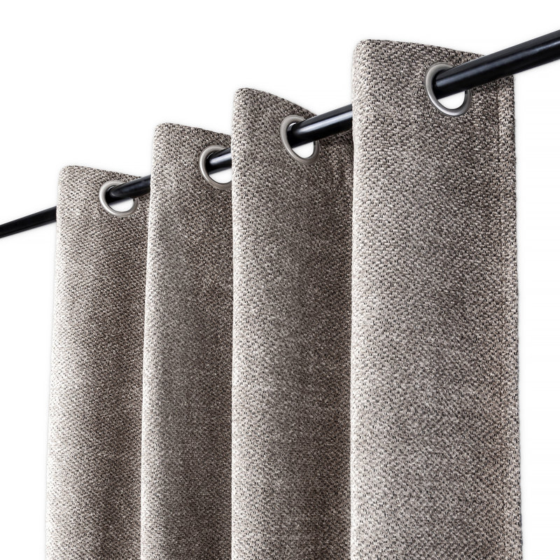 Blackout Curtain Single Panel, Taupe
