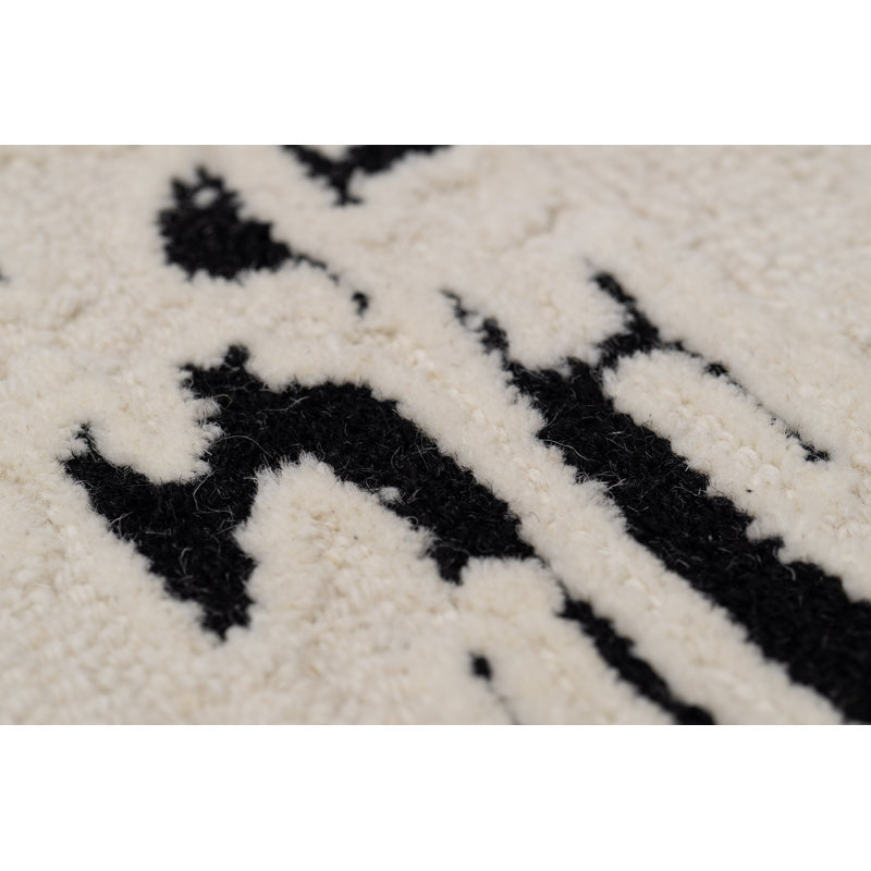 Wool Abstract Indoor Rug, Rectangle 8' x 10'