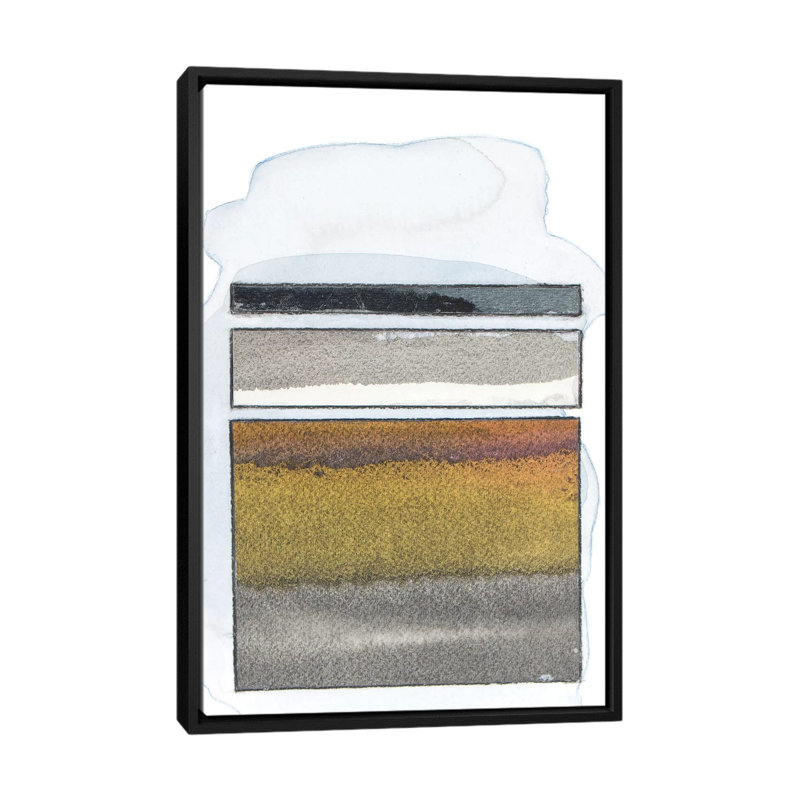 «Pacific Horizon IX» par Rob Delamater, reproduction sur toile, H 26 po x l 18 po x P 1,5 po, Toile avec cadre noir